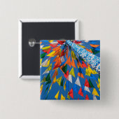 Dreieck-Flag-Dekoration Button (Vorne & Hinten)