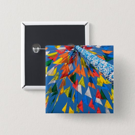 Dreieck-Flag-Dekoration Button (Vorne & Hinten)