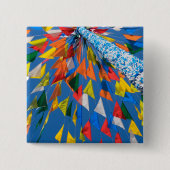 Dreieck-Flag-Dekoration Button (Vorderseite)