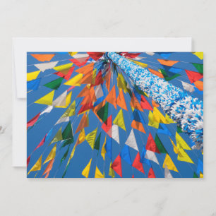 Dreieck-Flag-Dekoration Karte