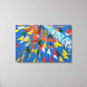 Dreieck-Flag-Dekoration Leinwanddruck