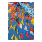 Dreieck-Flag-Dekoration Mini Klemmbrett (Rückseite)