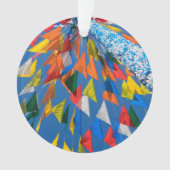 Dreieck-Flag-Dekoration Ornament (Vorderseite)