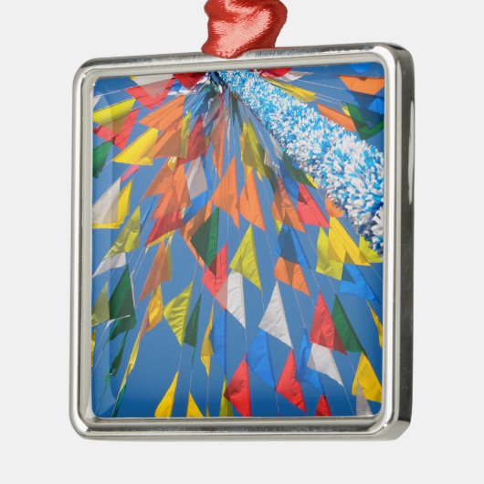 Dreieck-Flag-Dekoration Ornament Aus Metall (Links)