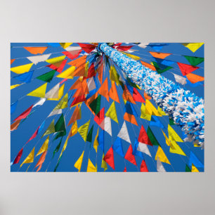 Dreieck-Flag-Dekoration Poster