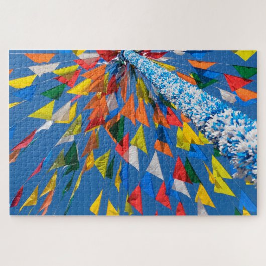 Dreieck-Flag-Dekoration Puzzle (Horizontal)