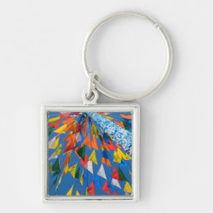 Dreieck-Flag-Dekoration Schlüsselanhänger