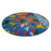 Dreieck-Flag-Dekoration Schneidebrett (Ecke)