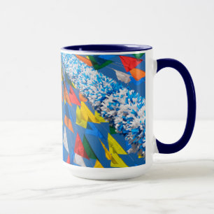 Dreieck-Flag-Dekoration Tasse