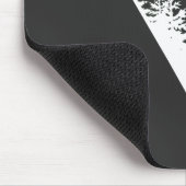 Dreieck frame artwork with wilderness landscape mousepad (Ecke)