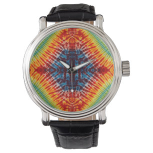 Dreieck-Gefärbte Krawatte Armbanduhr