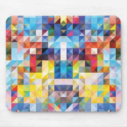 Dreieck Geo Mousepad (Vorne)