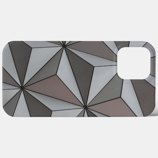 Dreieck, geometrisch, Muster, Design Case-Mate iPhone Hülle (Rückseite (Horizontal))