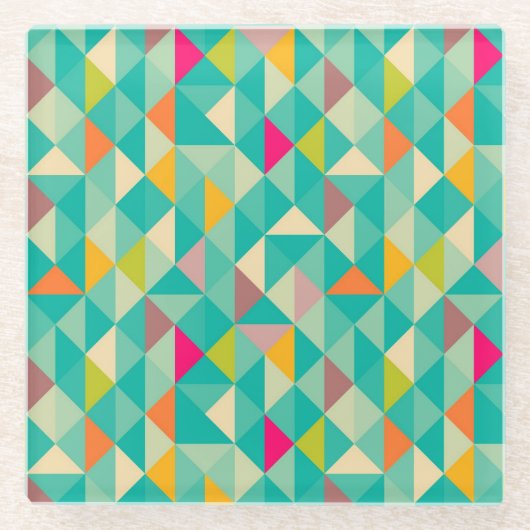 Dreieck Glasuntersetzer (Vorderseite)