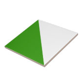 Dreieck grün fliese (Seite)
