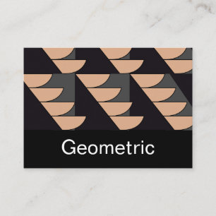 Dreieck Halbkreis Geometrisch  Visitenkarte