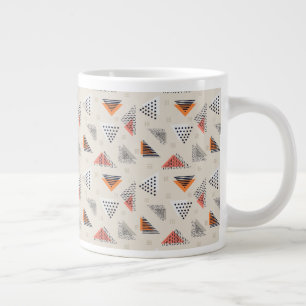 Dreieck-Handzeichen Jumbo-Tasse
