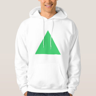 Dreieck - Hellgrün Hoodie