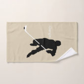 Dreieck (Hockey) Badhandtuch Set (Handtuch)