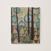 Dreieck-Landschaftsentwurf Puzzle (Vertikal)