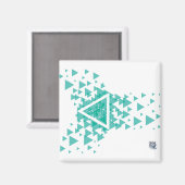 Dreieck Magnet (Vorderseite/Rückseite)