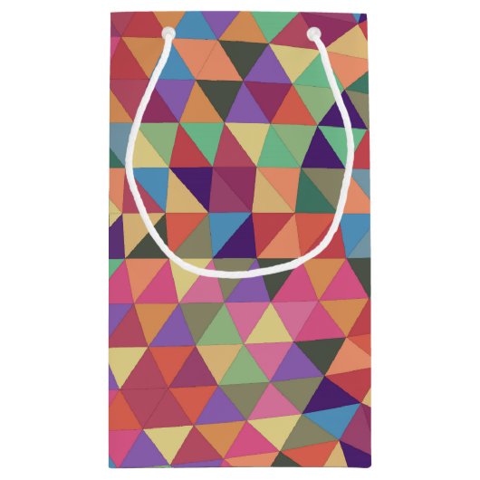 Dreieck-Mandala 1 Kleine Geschenktüte (Rückseite)