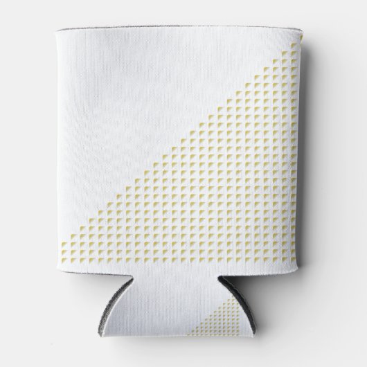 Dreieck mit Dreiecken in 3D Dosenkühler (Vorderseite)