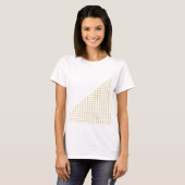 Dreieck mit Dreiecken in 3D T-Shirt (Vorne ganz)