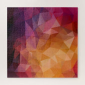 Dreieck-Mosaik: Dunkel Vintag Puzzle (Horizontal)