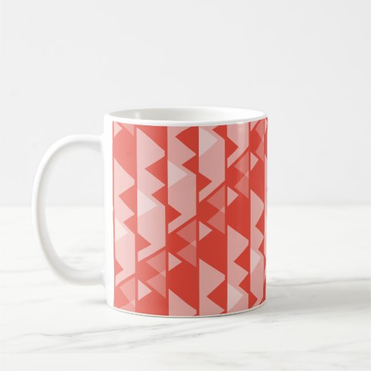 Dreieck-Muster Kaffeetasse (Links)