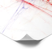 Dreieck-Netzwerk - Poster (Ecke)