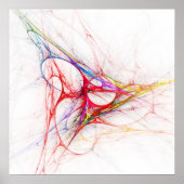 Dreieck-Netzwerk - Poster (Vorne)