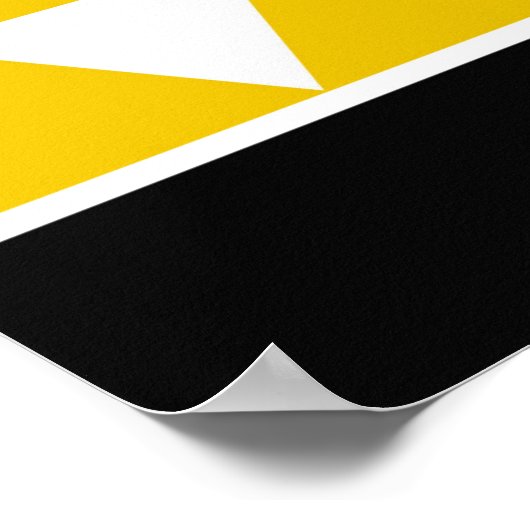 Dreieck Poster (Ecke)