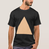 Dreieck - Sand T-Shirt (Vorderseite)
