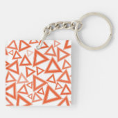 Dreieck-Schlüsselanhänger Schlüsselanhänger (Rückseite)