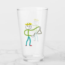 Dreieck spielender Stickman