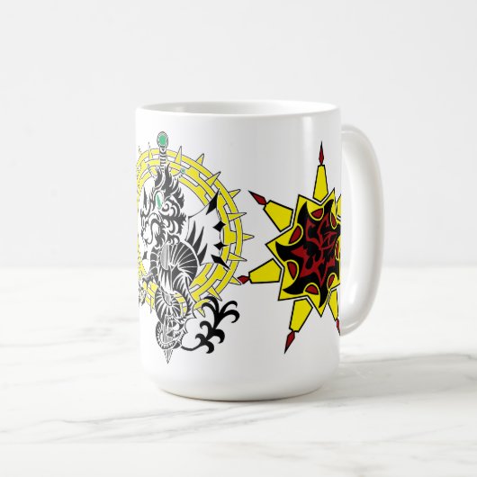 Dreieck-Tasse Kaffeetasse (VorderseiteRechts)