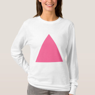Dreieck - Tief rosa T-Shirt