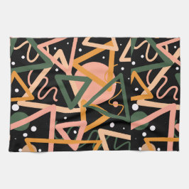 Dreieck und Kreise Geschirrtuch