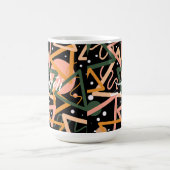 Dreieck und Kreise Kaffeetasse (Mittel)