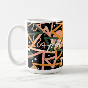 Dreieck und Kreise Kaffeetasse