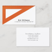 Dreieck Visitenkarte (Vorne/Hinten)