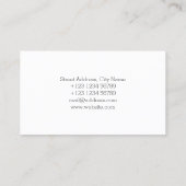 Dreieck Visitenkarte (Rückseite)