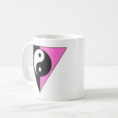 Dreieck Yin Yang Tasse (Vorderseite Links)