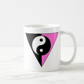 Dreieck Yin Yang Tasse