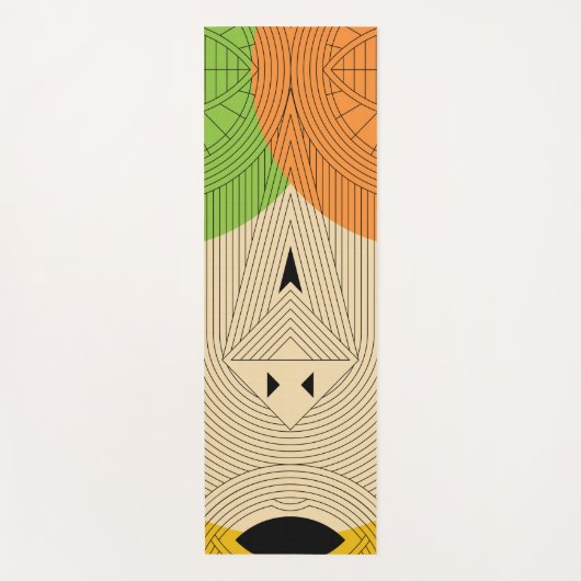 Dreieck Yogamatte (Vorderseite)