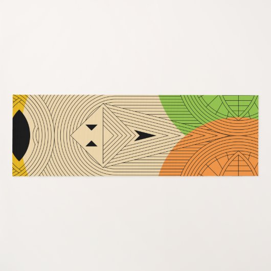 Dreieck Yogamatte (Vorderseite (Horizontal))