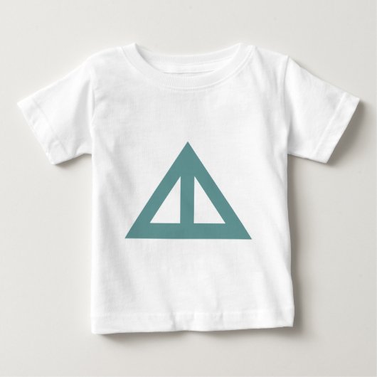 Dreieckbogen Baby T-shirt (Vorderseite)