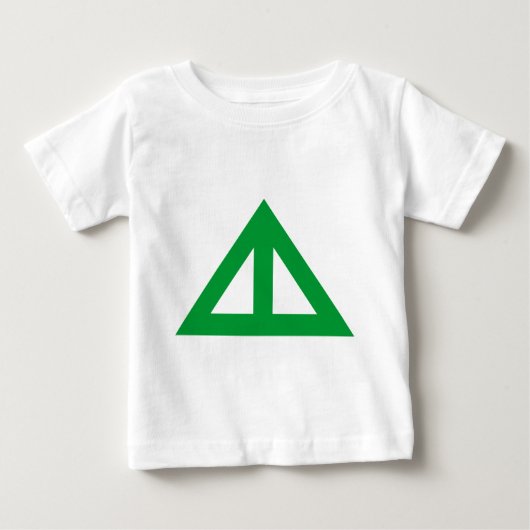Dreieckbogen Baby T-shirt (Vorderseite)