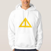 Dreieckbogen Hoodie (Vorderseite)